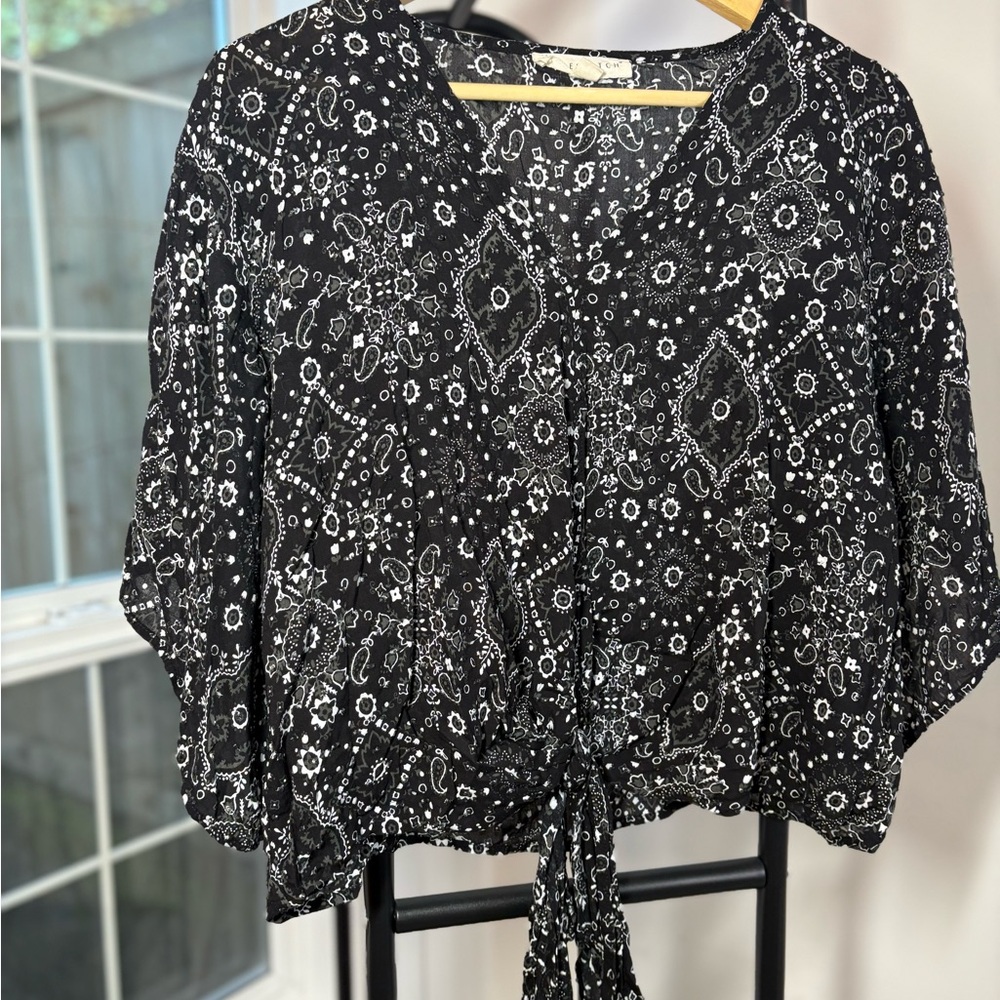 Lovestich Loose Fit Boho Top